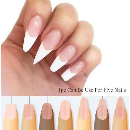 10Pcs Dropship DIY Silk Fiberglass Form Non-Woven Silks UV Gel Building Fiber Acrylic Manicure Accessory for Nail Extension