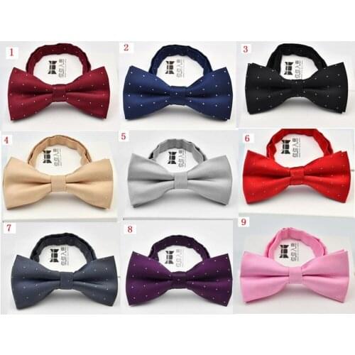 500pcs/lot mens new fashion small dot bow tie/business bowknot/bowknot for wedding/re: opp bag packing