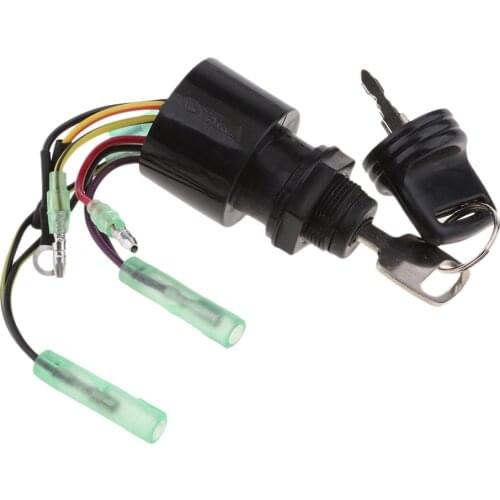 87-17009A5 Ignition Key Switch For 3 Position Off-Run-Start