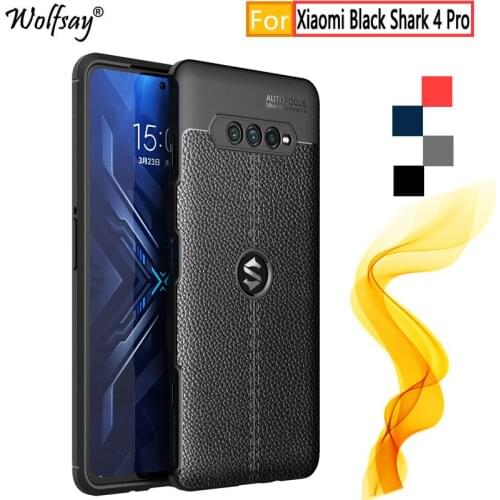 For Xiaomi Black Shark 4 Pro Case For Xiaomi Black Shark 4 Pro Rubber Housings Bumper Silicone Case For Black Shark 4 Pro Cover