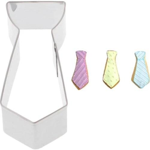 Tie Cookie Tools Cake Stencil Kitchen Cupcake Decoration Template Mold Cookie Coffee Stencil Mold Baking Fondant Party Decor