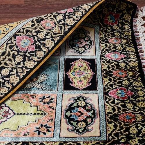 Exports Europe Classical Luxurious Custom Handmade Real Silk Carpets Modern Home Living Room Carpets Rugs