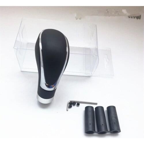 Car leather gear / auto conversion gear lever / manual automatic universal gear lever / Pomo de cambio de