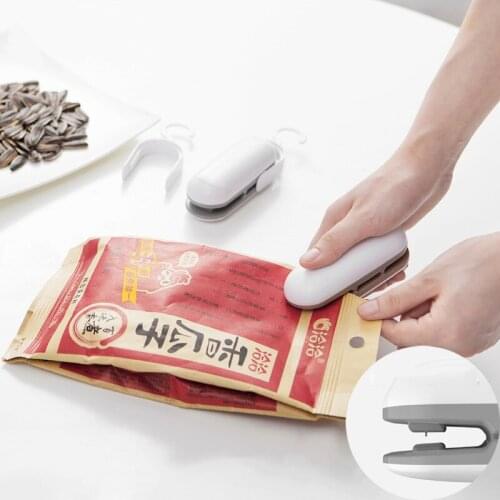 Mini Heat Sealing Machine for Bags Handy Heater Package Sealer Clamps for Kitchen Packing Machine