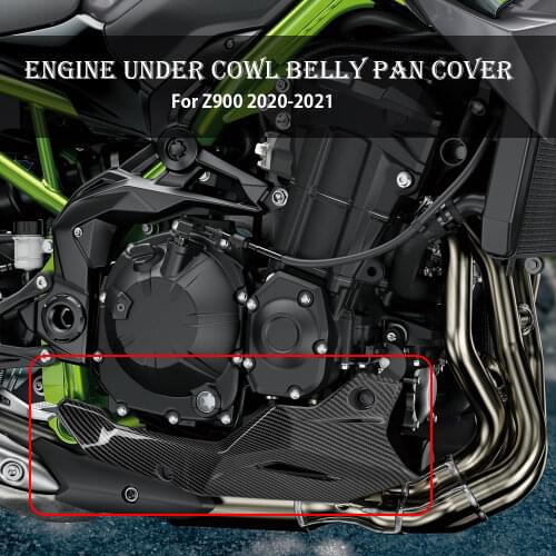 Bellypan Lower Engine Spoiler Cowling Protection Fairing For Kawasaki Z900 Z 9002020-2021 Motorcycle Engine Belly Pan Unpainted