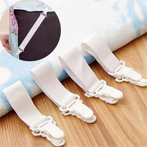 2019 New Hot Sale High quality 4Pcs/Set Bed Sheet Mattress Blankets Elastic Grippers Fasteners Clip Holder