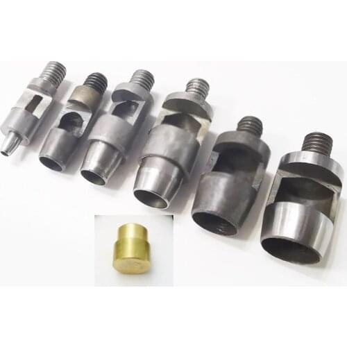 Foot Press machine hand press Hollow Hole Punch Cutter Die Setting set mold DIY mould punching Puncher tool