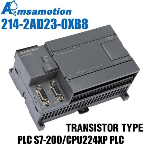 CPU224XP S7-200 PLC Programmable Controller 24V PLC 214-2AD23-0XB8 Transistor Output Programmable Logic Controller