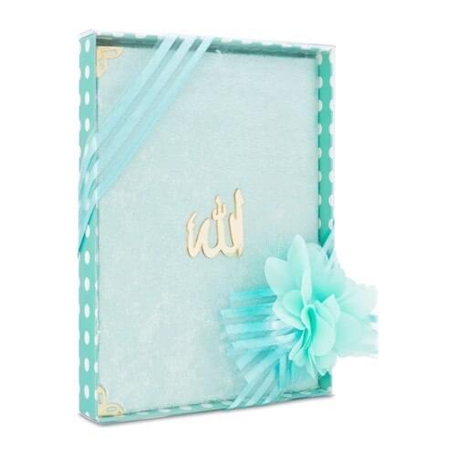 Distinguisher Neşriyat Bag Size Boxed Yasin-i Sheriff-Water Green