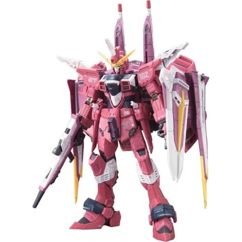 15cm BANDAI GUNDAM Assembly model RG 09 1/144 SEED JUSTICE GUNDAM Anime characters Action PVC Collection Model Toy Anime Figure