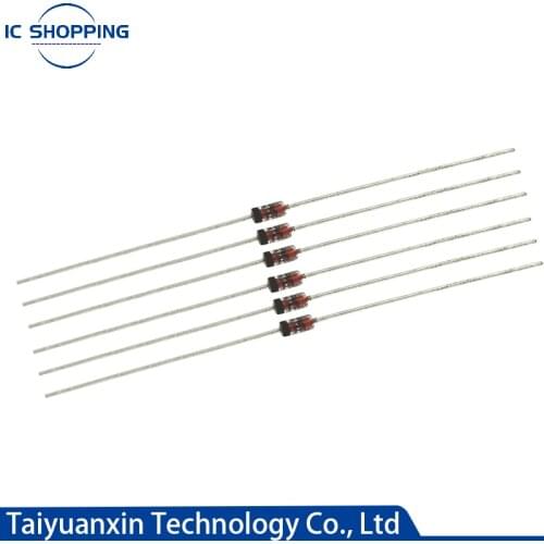 50PCS 1W Zener Diode 3V 3.3 6 3.9 4.3 4.7 5.1 5.6 6.2 6.8 7.5 8.2 9.1 10 11 12 13 15 16 18 20 22 24 27 30 33 36 39 43 47 51 56V