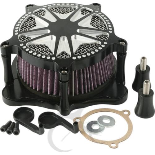 CNC Air Cleaner Intake Filter For Harley Touring Street Glide Road King 2008-16 Electra Glide Ultra Classic 2008-2016 FLHR FLHT