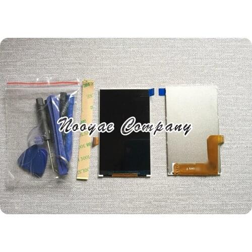For Highscreen Zera F rev.B/rev.A LCD Display Screen Replacement Parts NOT Sensor Panel + tracking
