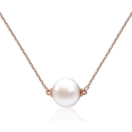 Simulated pearl pendant necklace women accessories kolye, minimalist stainless steel statement necklaces collares femme jewelry