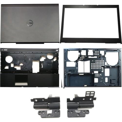 NEW For Dell Precision M4800 0Y32M 0FT2YX 07M7FM 0TVPD6 Laptop LCD Back Cover/Front Bezel/Hinges/Palmrest/Bottom Case
