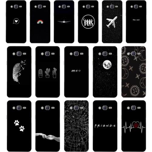 45 Line Art Face Soft Silicone Tpu Cover phone Case for Samsung Galaxy j2 Pro j2 Core 2018 j4 Plus 2018 j5 j7 Prime Neo Case