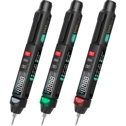 Digital Intelligent Professional Multimeter Sensor Pen Tester AC Voltage Meter Non-Contact Voltmeter Electric Tool A3008