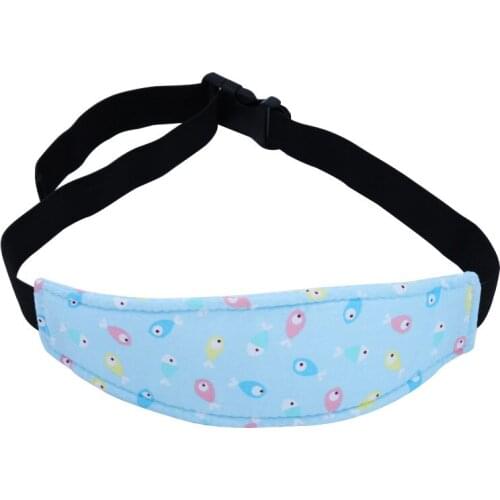 Infant Car Seat Head Support Children Fastening Belt Head Holder Adjustable Playpen Sleep Positioner Baby Saftey Stroller Patch