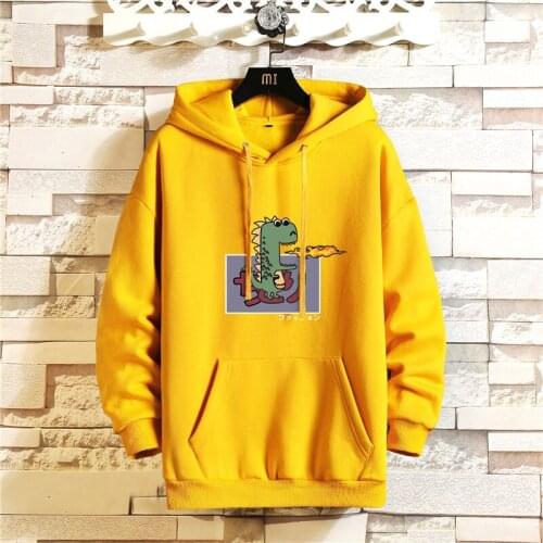 Mens Crew Neck Shirt Mens 2021 Fall/Winter Oversized Japanese Street Trend Hip Hop Sports Hoodie Mens Large Size Pullover