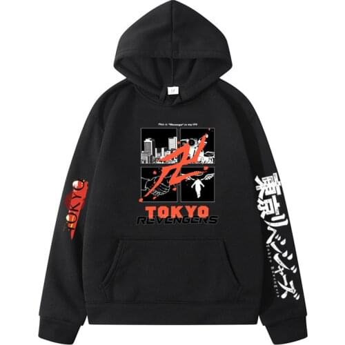 Abfer Japanese Streetwear Tokyo Revengers Anime Hoodie Graphic Hoodie Men Hoodies Harajuku Manga Hooded Oversized Sweatshirts