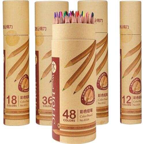 Professional Colored HB Pencils Set for Kids Wooden Pointing Graffiti Pencil Creative Cute Art Stationery Supplies