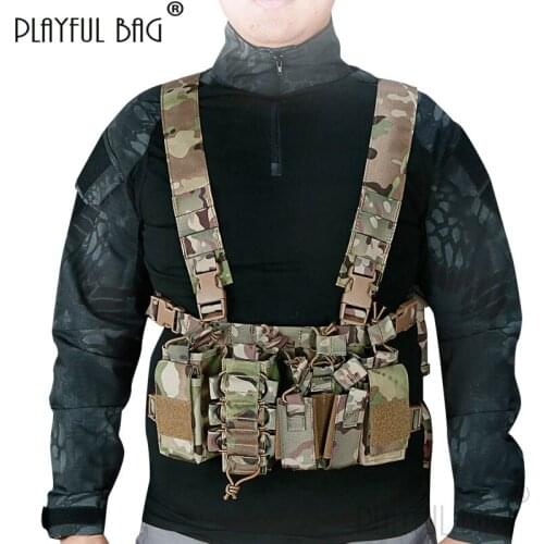 PB Playful bag Tactical waistcoat Multifunctional waistcoat for Outdoor CS sport Tactical Equipment QE62S