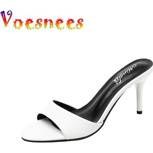 Gladiator 5CM Ladies Sandals Brand Design Women Elegant Thin heels Sandals Toe Thin High Heels 7CM Summer Outdoor Beach Shoes