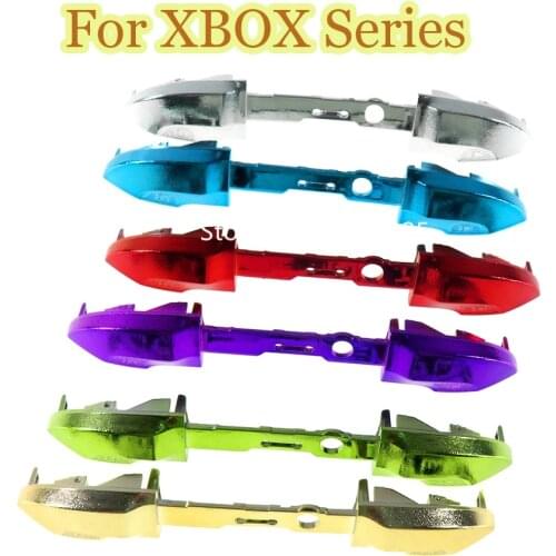 30pcs for Xbox Series S X Controller Colorful LB RB Bumper chromeTriggers Buttons Replacement for xbox series s x