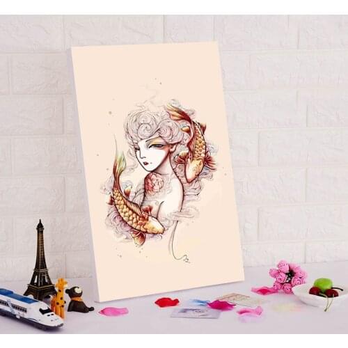 Constellation DIY oil painting by numbers Pisces pictures painting by numbers wall canvas framed painting