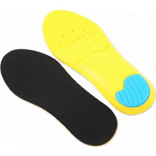 Sports Insoles For Sneaker School Shoe Pad Sole Inserts Arch Support Deodorant Insole Plantillas Para Los Pies Gel Cushion