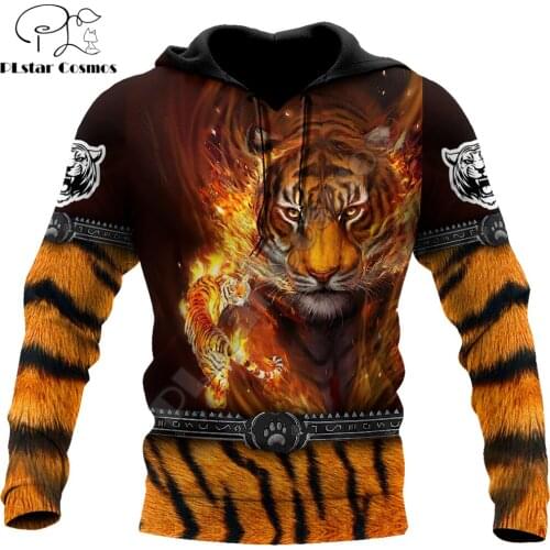 Animal Anger Tiger Art 3D All Over Printed Unisex Deluxe Hoodie Men Sweatshirt Zip Pullover Casual Jacket Tracksuits DW0286