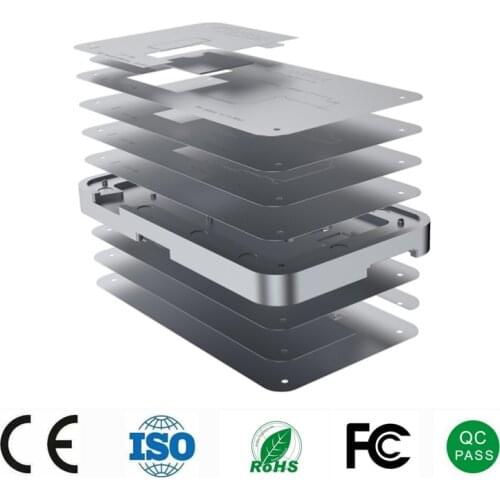 TUOLI TL-19A Middle Frame Reballing Platform BGA Reballing Stencil For IPX 11 Pro Max 12 12Pro Max Maintenance Welding Platform