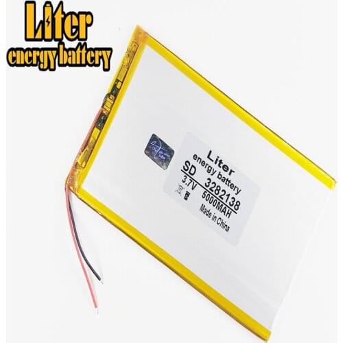 Viigoo HBT 3282138 Universal 3.7V 5000mAh Built-in Battery for 9" / 10" / 10.1" Tablet PC - Silver