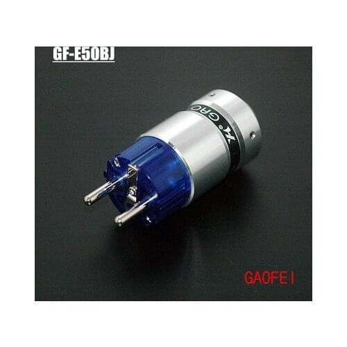 GAOFEI Hifi Audio Amplifier Aluminum Alloy Rhodium-plated European Standard Power Plug