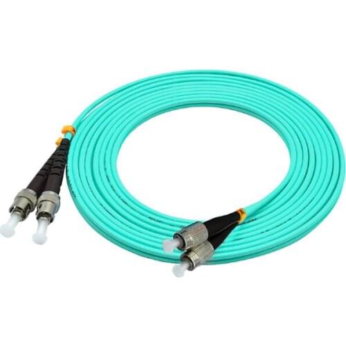 High Quality FC-ST 10 Gigabit Multimode Duplex Fiber Jumper FTTH FC OM3 Duplex Fiber Jumper Free Shipping