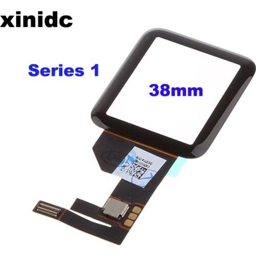 Xinidc 1pcs AAA Quality For Apple Watch Series 1 1st 38mm 42mm Touch Screen Digitizer Glass Sport / Sapphire version Black