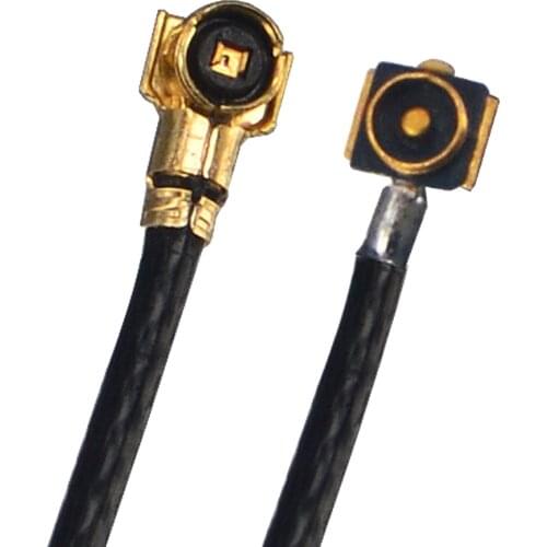 2 PCS RF IPX IPEX MHF4 male to MHF 4 female 0.81mm cable Pigtail Coaxial Jumper 10cm 50cm Antenna Cable for Wifi Router M.2 card
