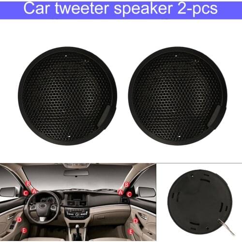 20W Car Speaker Dome Tweeter Bass Speaker Loudspeaker Audio Component System Loud Speaker Super Power Audio Sound for car