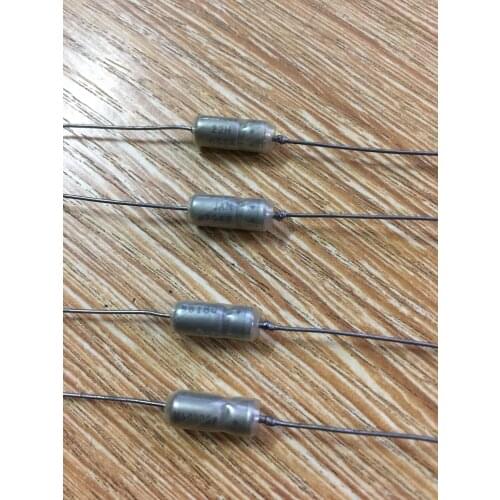 4pcs/10pcs VISHAY SPRAGUE Axial Liquid Silver Capacitor M39006 25V22UF 22UF 25V JAN free shipping