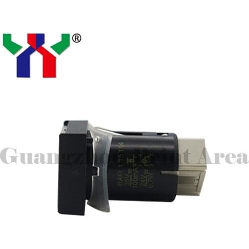 81.186.3815 HD Llluminated Push Button Switch for CD102 SM102 SM52 GTO52 SM74 Machine Spare Part,18*24mm