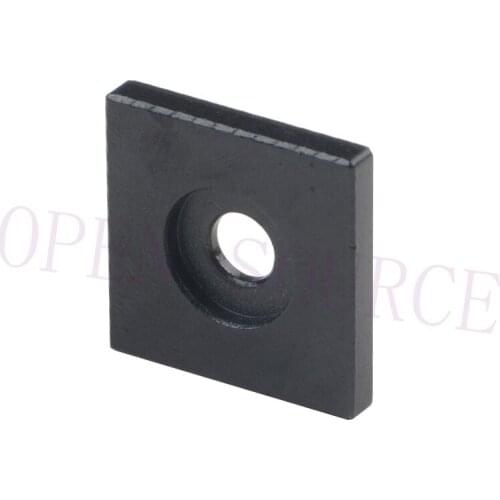 10pcs 3D Printer Openbuilds black anodized aluminum end cap for 2020 2040 2060 2080 20100 Aluminum profile extrusions