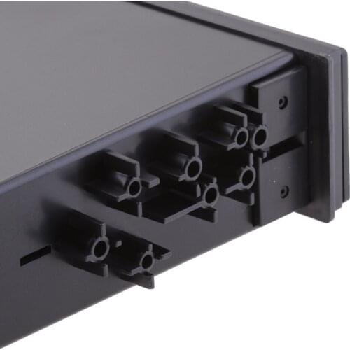 Black in Car Dashboard Holder Container Case Storage Box Single Din Type