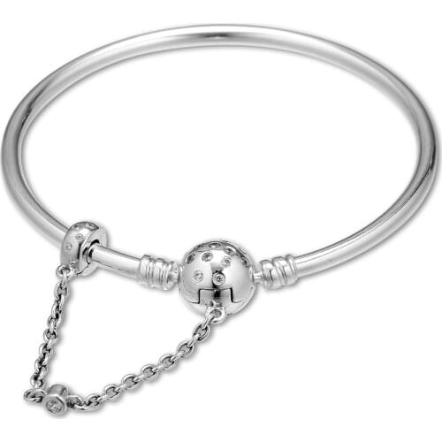 CKK Bracelet True Uniqueness Charm Bangles Bracelets for Women Pulseira Feminina Pulseras Mujer Moda Silver 925 Sterling jewelry