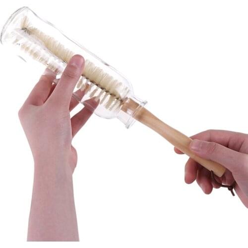 Wooden Long Handle Beech Cup Brush Bottle Brush Household Brush
