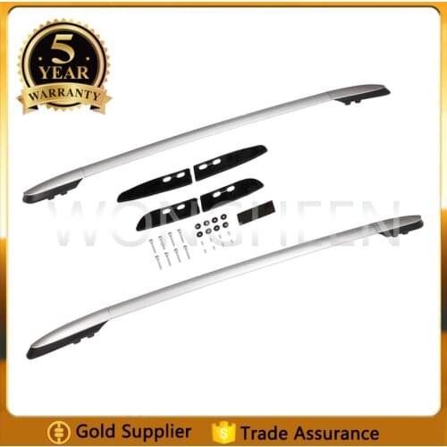2PCS Top Roof Rail Side Racks Fit For 2013 2014 2015 2016 2017 2018 Toyota RAV4 RAV 4 Assembly Luggage Cargo Carrier