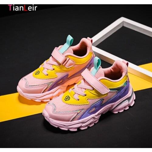 High Quality New Summer Children Shoes Breathable Mesh Kids Sneakers For Girls Boys Fashion Casual Sports Shoes Chaussure Enfant