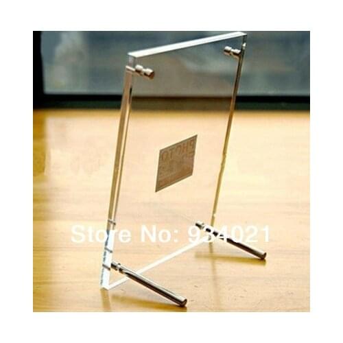 6" X 8" Magnetic Photo Frame Acrylic Picture Frame Clear Decor Decoration Home