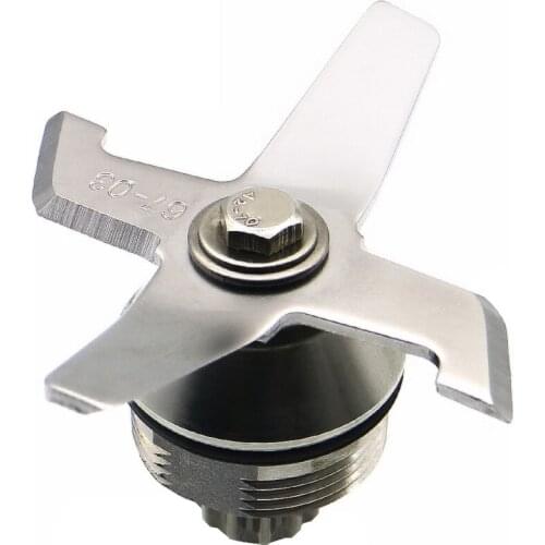 Stainless Steel Hardened Four Mixing and Cutting for TWK jtc 767 800 Blades Knife Ice Crusher for Juicer Blender Parts 67-03