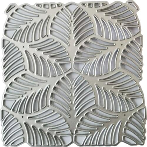 2021 New 2021 NewLeaf Cover Metal Cutting Dies Stencil Scrapbooking DIY Album Stamp Paper Card Embossing Decor Craft