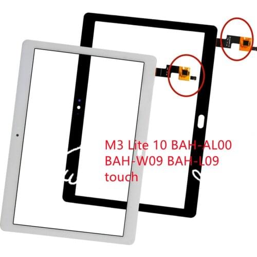 New 10.1" For Huawei MediaPad M3 Lite 10 BAH-AL00 BAH-W09 BAH-L09 Touch Screen Digitizer Panel Tablet Glass Sensor